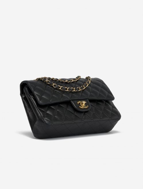 Chanel Timeless Medium Lamb Black Double flap by Saclab Chanel