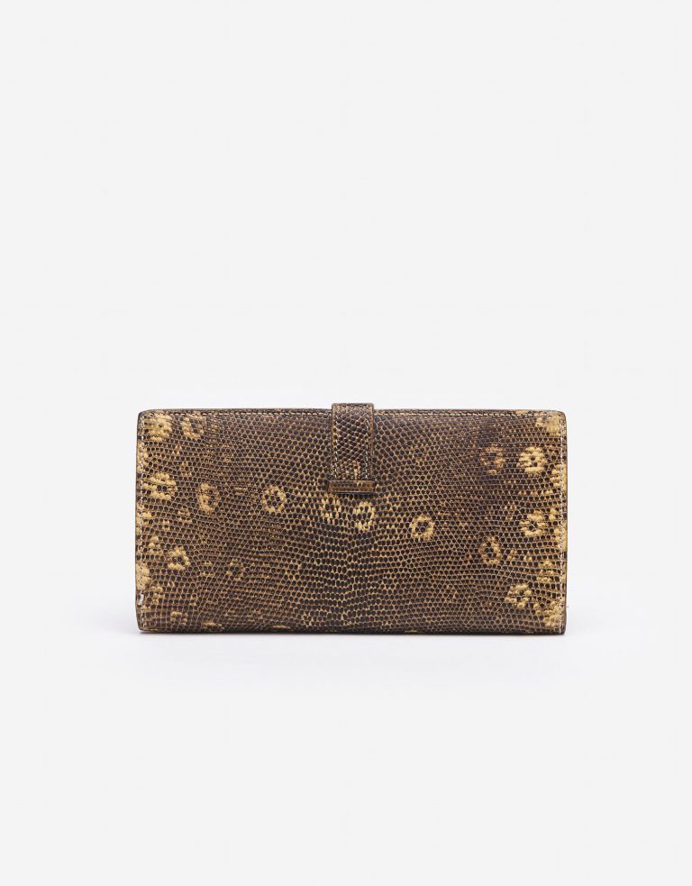 Hermès Bearn Wallet Lizard Ombre Saclàb Back