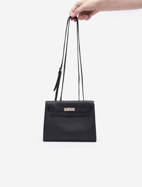 Hermes Kelly Danse Noir Swift Saclàb Front