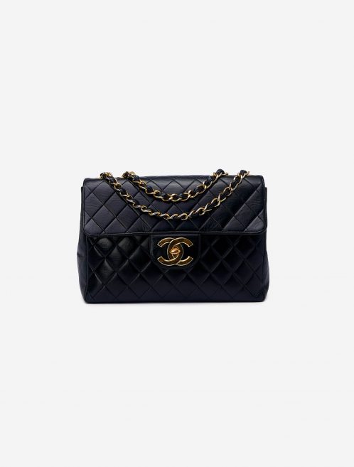 Chanel Jumbo Calfskin Black Vintage Saclàb