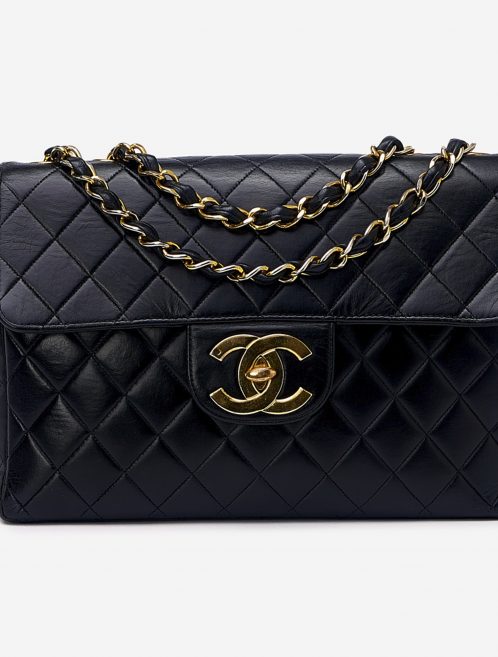 Chanel Jumbo Calfskin Black Vintage