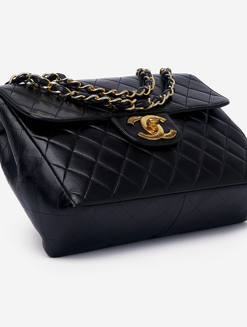Chanel Jumbo Calfskin Black Vintage