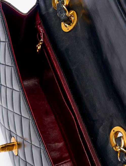 Chanel Jumbo Calfskin Black Vintage Saclab Inside