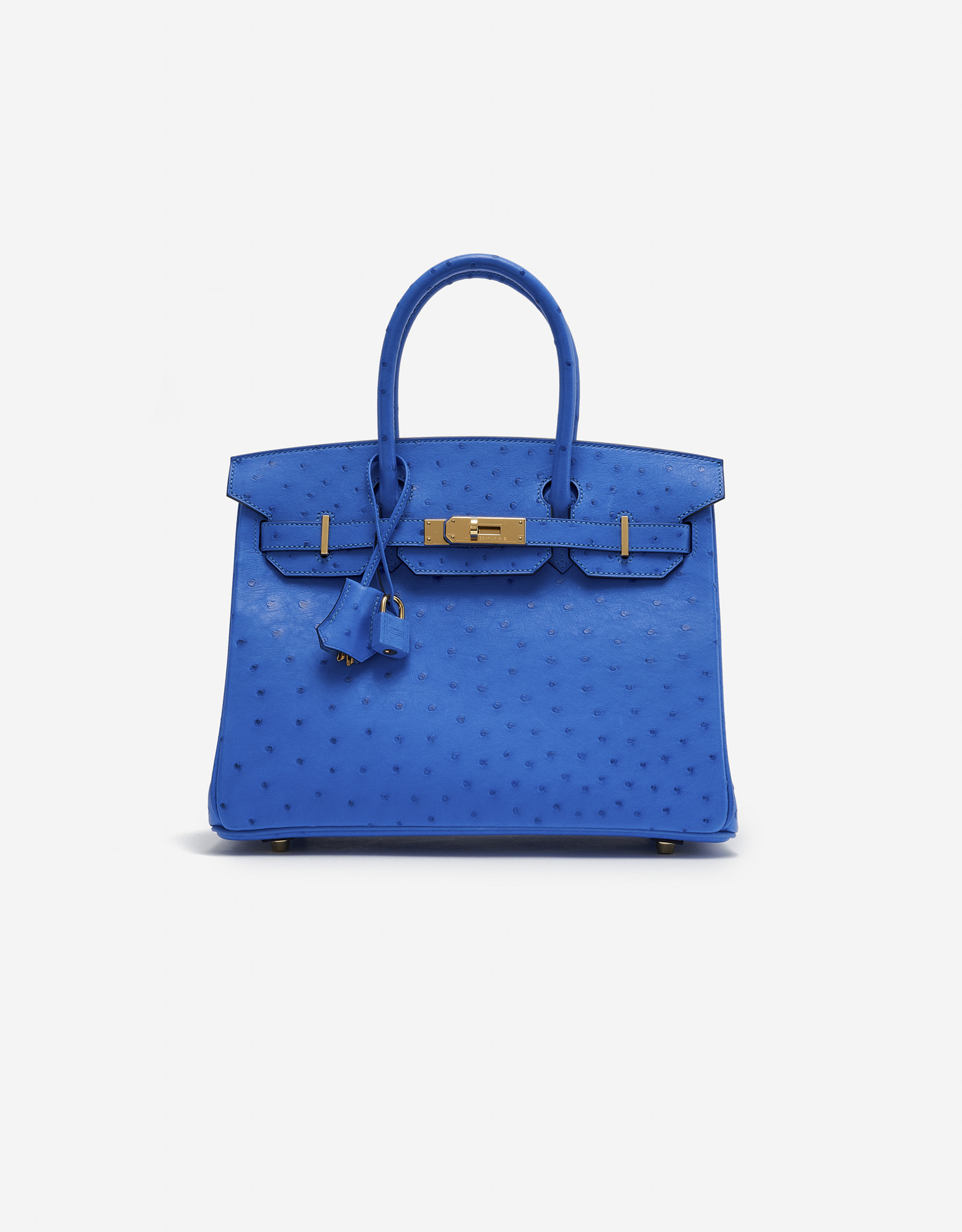 Hermès Birkin 30 Ostrich Bleuet