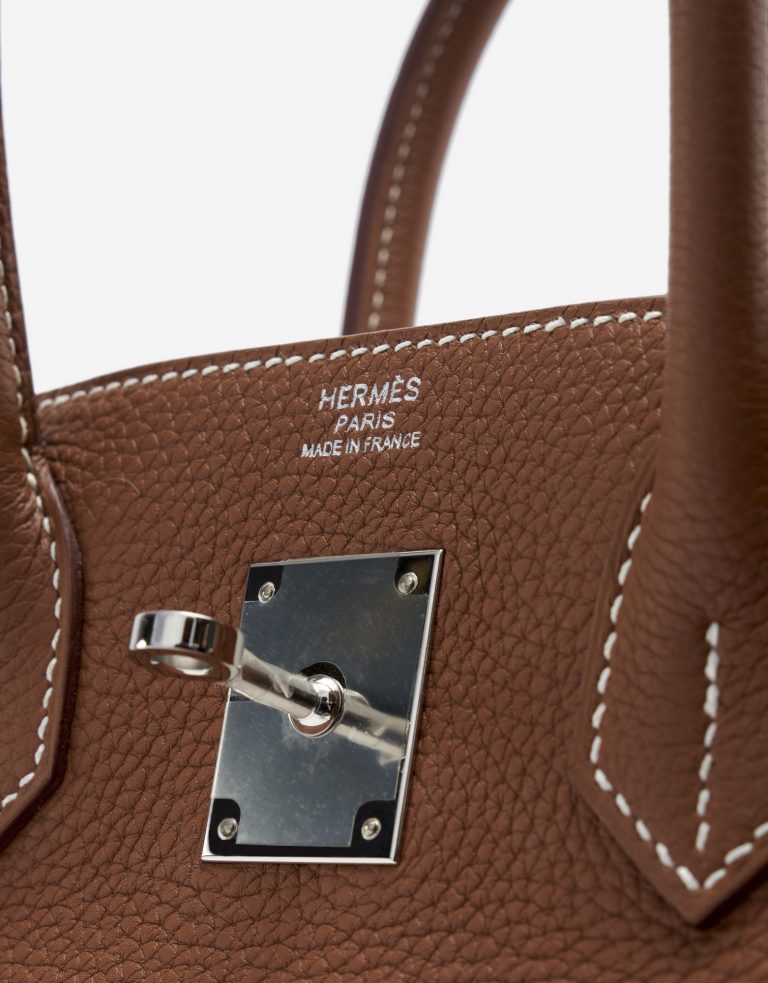 Hermès Birkin 30 Togo Gold Palladium Hardware