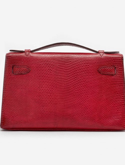 Hermès Kelly Pochette Lizard Fuchsia