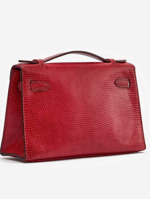 Hermès Kelly Pochette Lizard Fuchsia