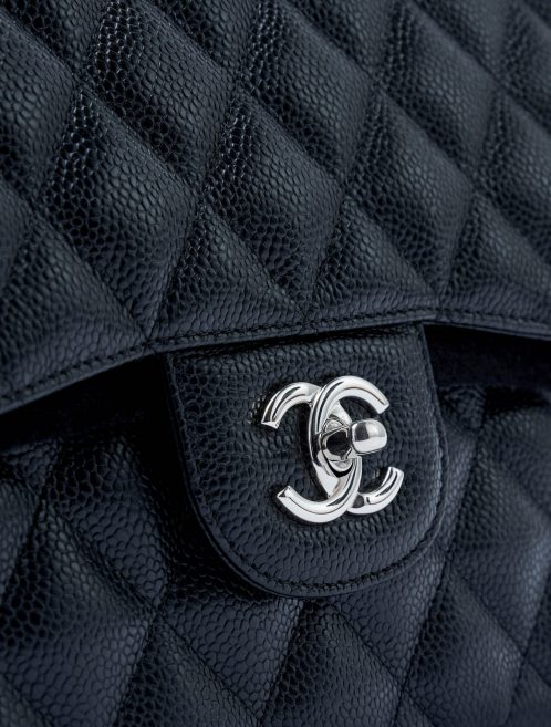 Chanel Classic Jumbo Caviar Black