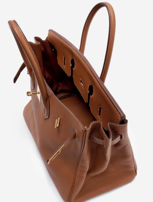 219_Hermes Birkin 35 Togo Gold