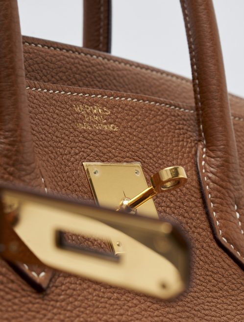 219_Hermes Birkin 35 Togo Gold