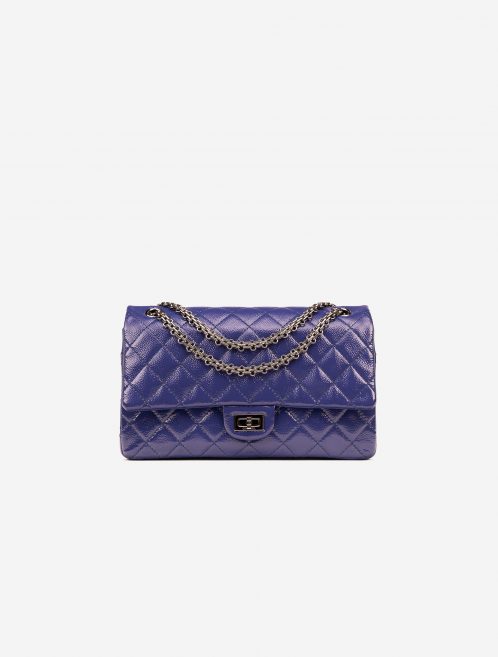 Pre-owned Chanel bag 2.55 226 Patent Caviar Blue Blue | Sell your designer bag on Saclab.com