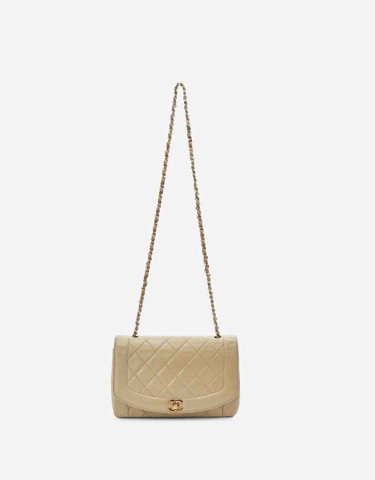 Chanel Diana Medium Lamb Beige