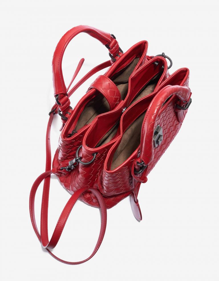Bottega Veneta Roma Mini Red