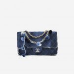 Chanel Timeless Flap Medium Jeans Blue