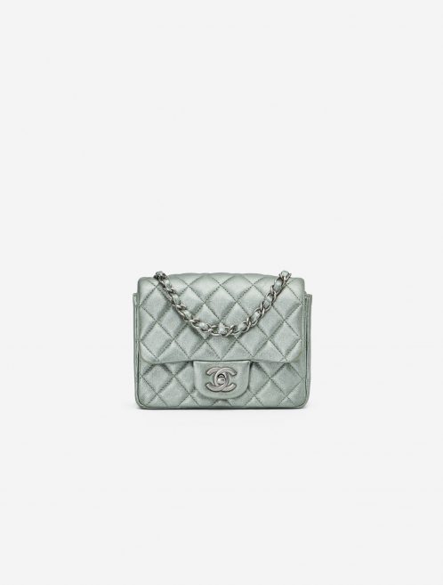Chanel Timeless Mini Lamb Silver