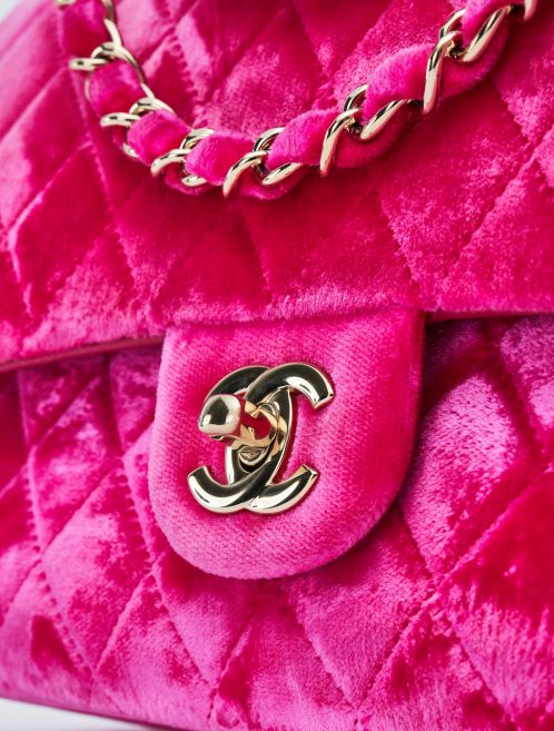 Chanel Timeless Medium Velvet Fuchsia