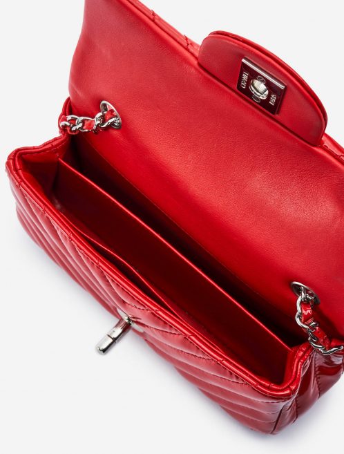 Chanel Timeless Mini Patent Leather Red