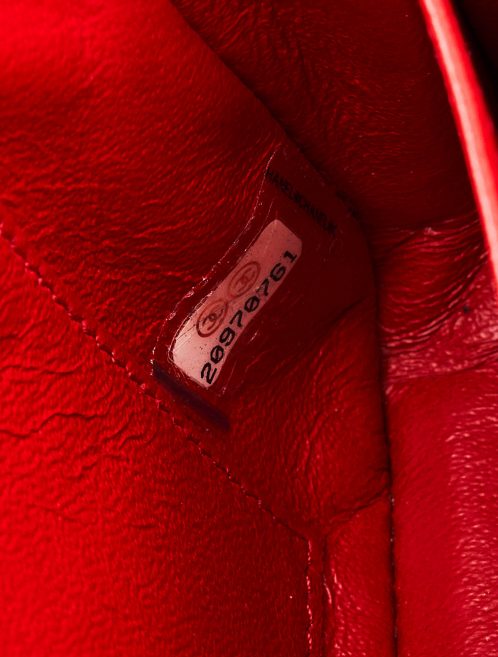 Chanel Timeless Mini Patent Leather Red