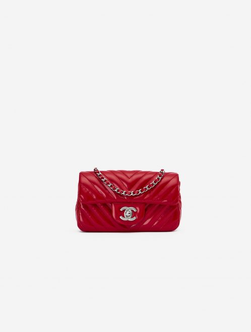 Chanel Timeless Mini Patent Leather Red