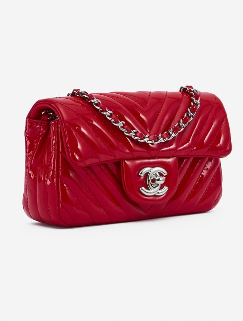Chanel Timeless Mini Patent Leather Red