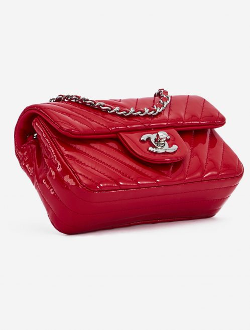 Chanel Timeless Mini Patent Leather Red