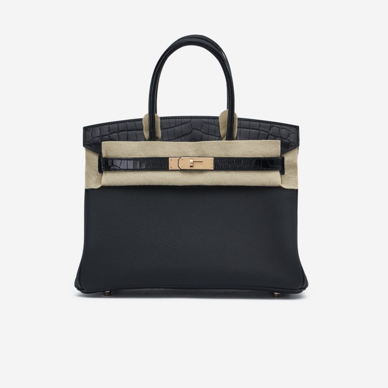 Hermès Birkin Touch 30 Niloticus Togo Black