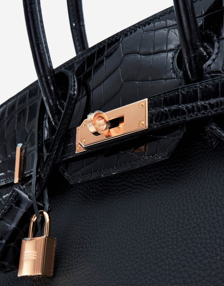 Hermès Birkin Touch 30 Niloticus Togo Black