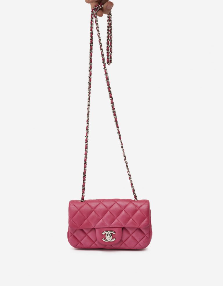 Chanel Timeless Mini Lamb Pink Chain SACLÀB