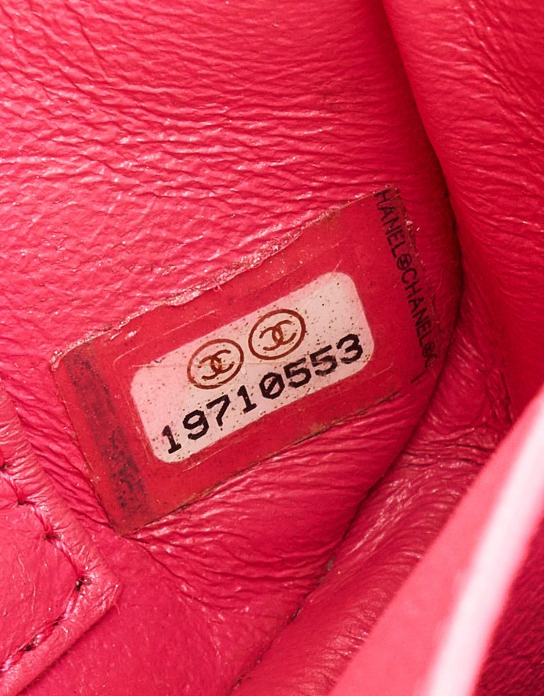 Chanel Timeless Mini Lamb Pink Serial Code SACLÀB