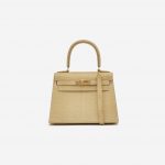 Hermès Kelly 20 Niloticus Lizard Parchemin