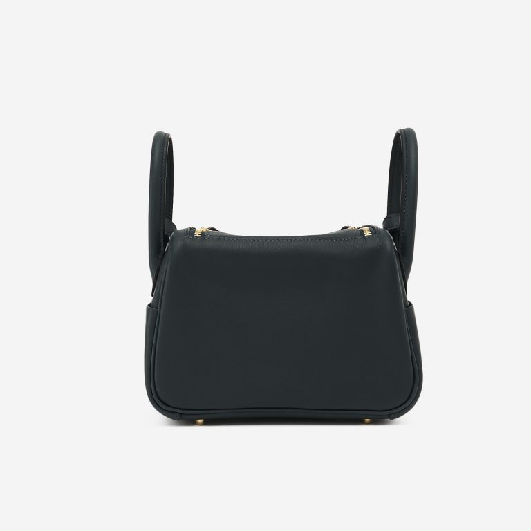 Hermès Lindy Mini Swift Vert Rousseau SACLÀB