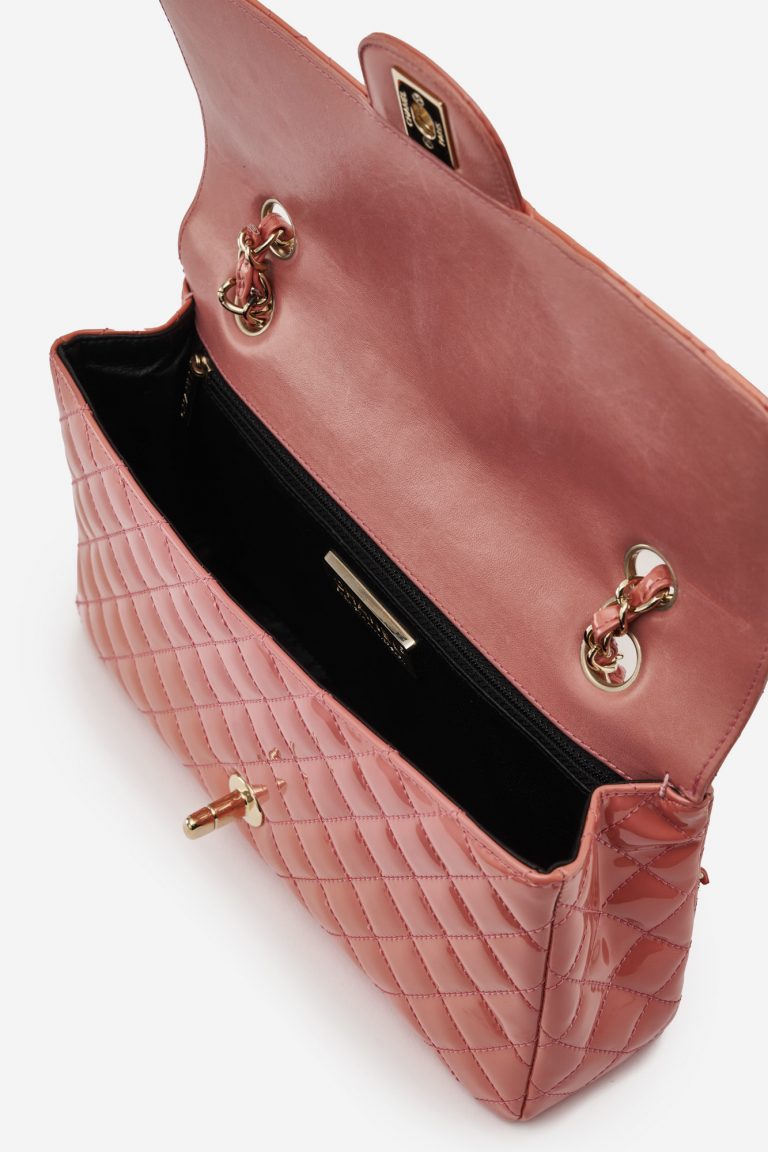 Chanel Timeless Medium Patent Coral Limited Edition SACLÀB