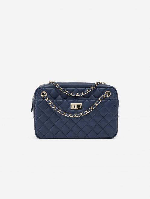 Chanel Camera Bag Lambskin Blue SACLÀB