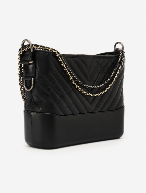 Chanel Gabrielle Medium Calfskin Black Side SACLÀB