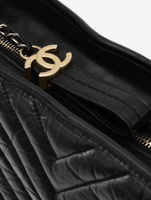 Chanel Gabrielle Medium Calfskin Black Zipper SACLÀB