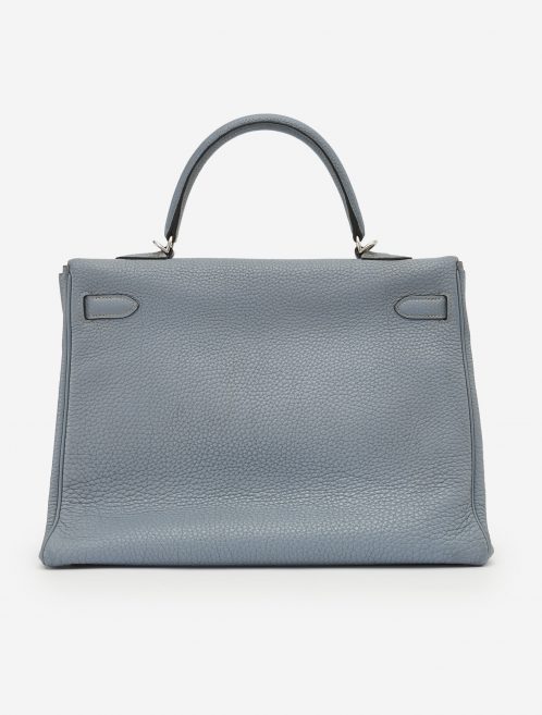 Hermès Kelly 35 Togo Bleu Lin Back SACLÀB