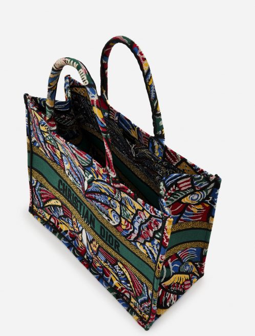 Dior Book Tote Large Canvas Floral Inside SACLÀB