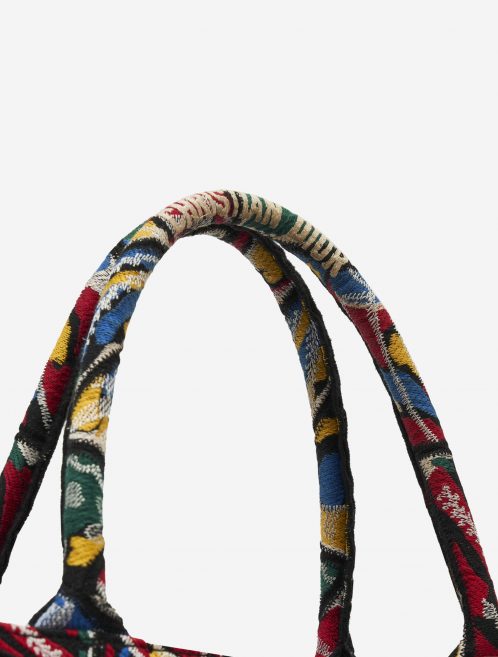 Dior Book Tote Large Canvas Floral Handles SACLÀB