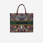 Dior Book Tote Large Canvas Floral SACLÀB