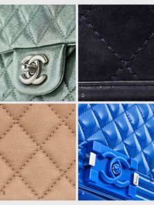 Overview Delicate Chanel leathers