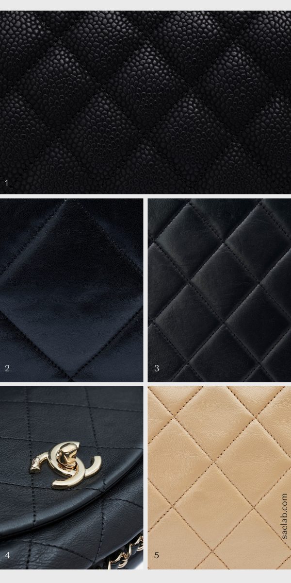 Overview Classic Chanel leathers