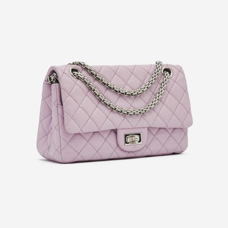 Chanel 2.55 Reissue 225 Lamb Rose handbag Side