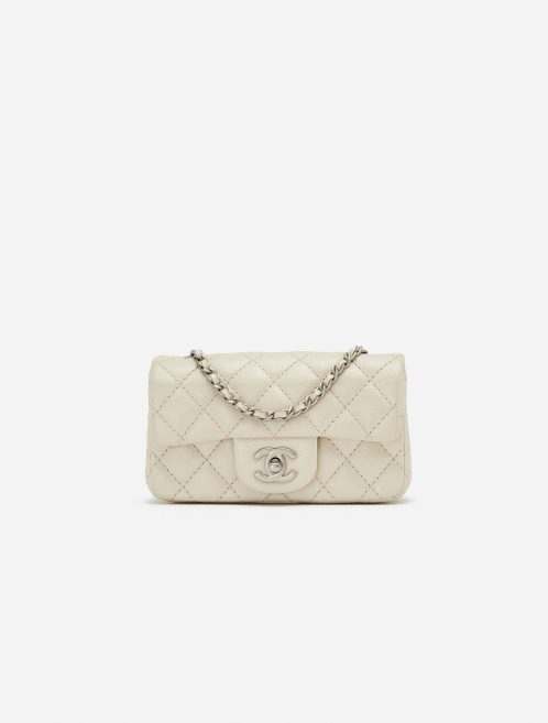 Chanel Timeless Mini Caviar Leather Pearl Handbag