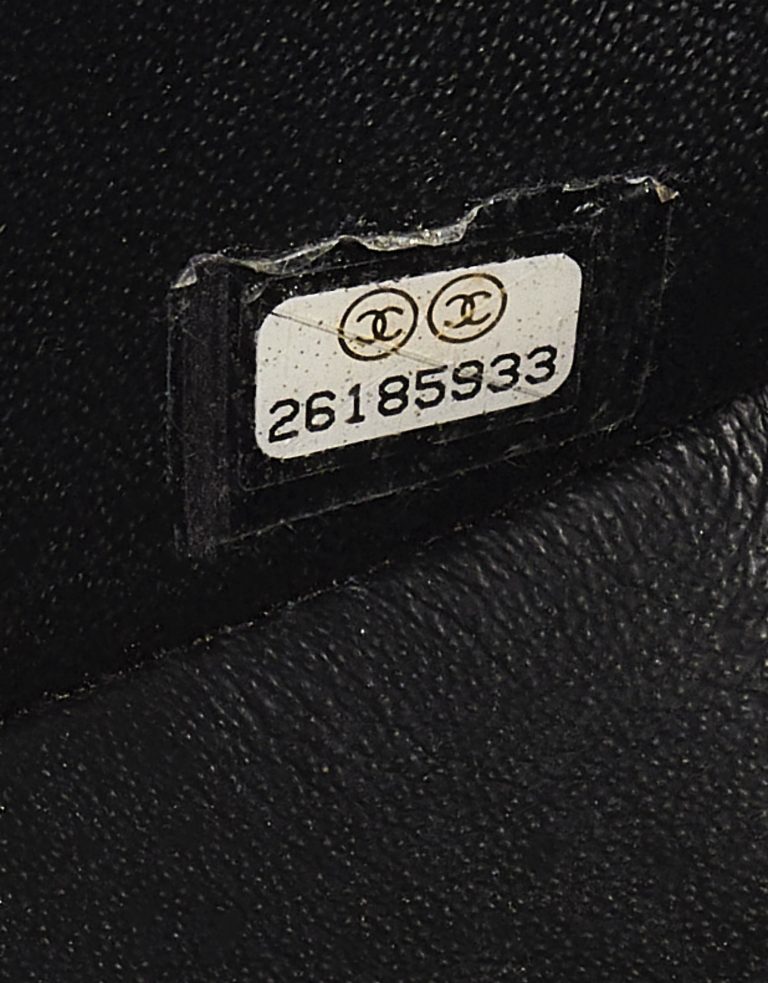 Chanel Timeless Small Caviar Midnight Blue Handbag Serial Code