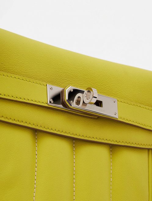 Hermès Berline Mini Swift Soufre Handbag