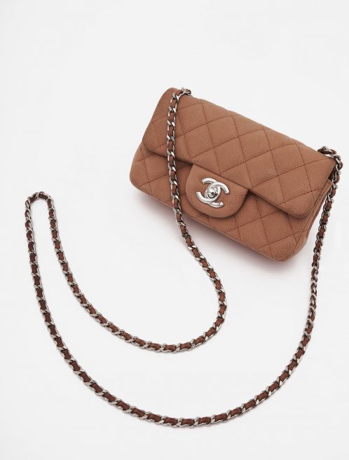Chanel Timeless Mini Caviar Rose Handbag