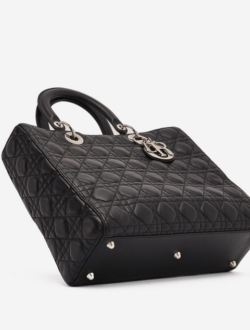 Dior Lady Large Calf Black Secondhand Handbag