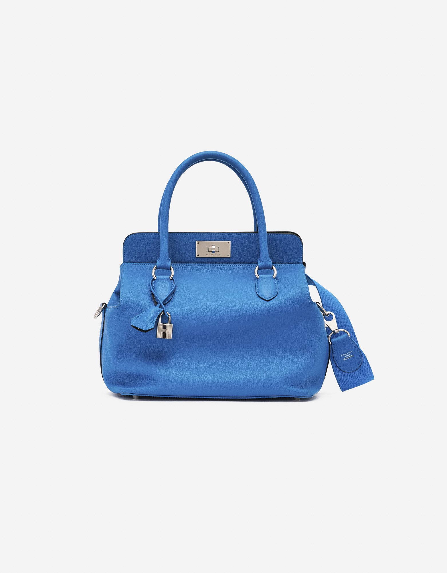 Hermès Toolbox 26 Verso Swift Bleu Zanzibar/Malachite | SACLÀB