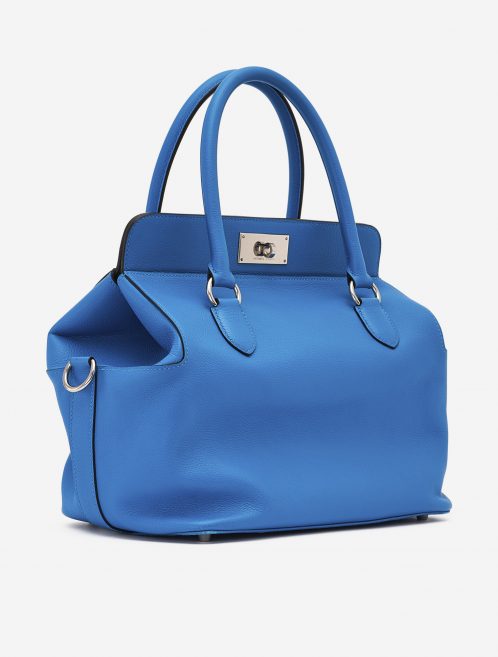 Hermès Toolbox 26 Swift leather Blue Handbag