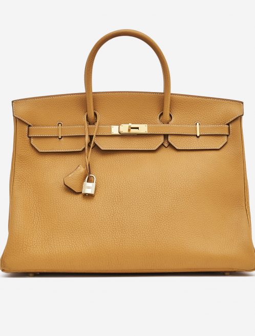 Vintage Hermès Birkin 40 Vache Natural Fauve